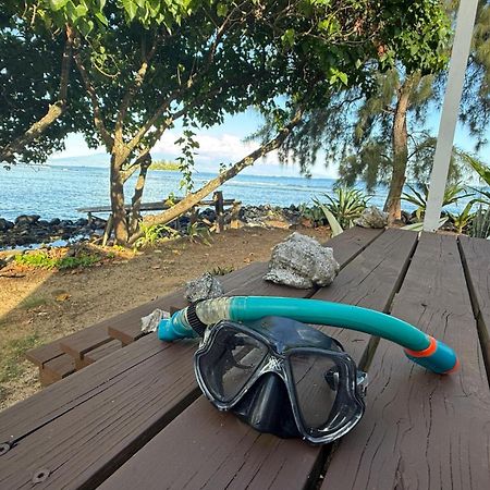 Bungalow Vue Lagon 180 Degre, La Maison Bleue Moorea Dış mekan fotoğraf