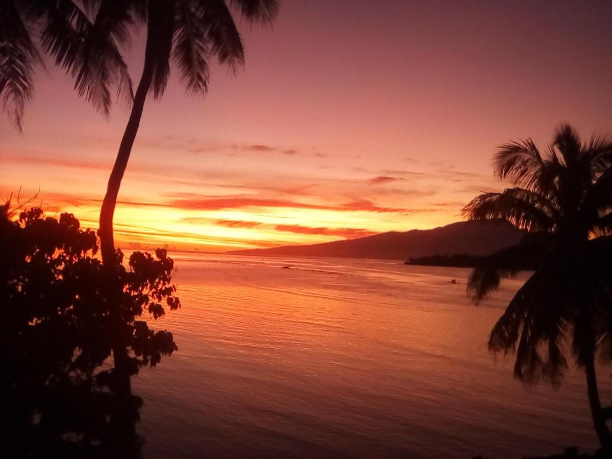 Bungalow Vue Lagon 180 Degre, La Maison Bleue Moorea Dış mekan fotoğraf
