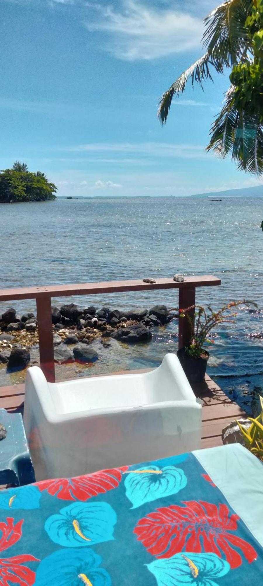 Bungalow Vue Lagon 180 Degre, La Maison Bleue Moorea Dış mekan fotoğraf
