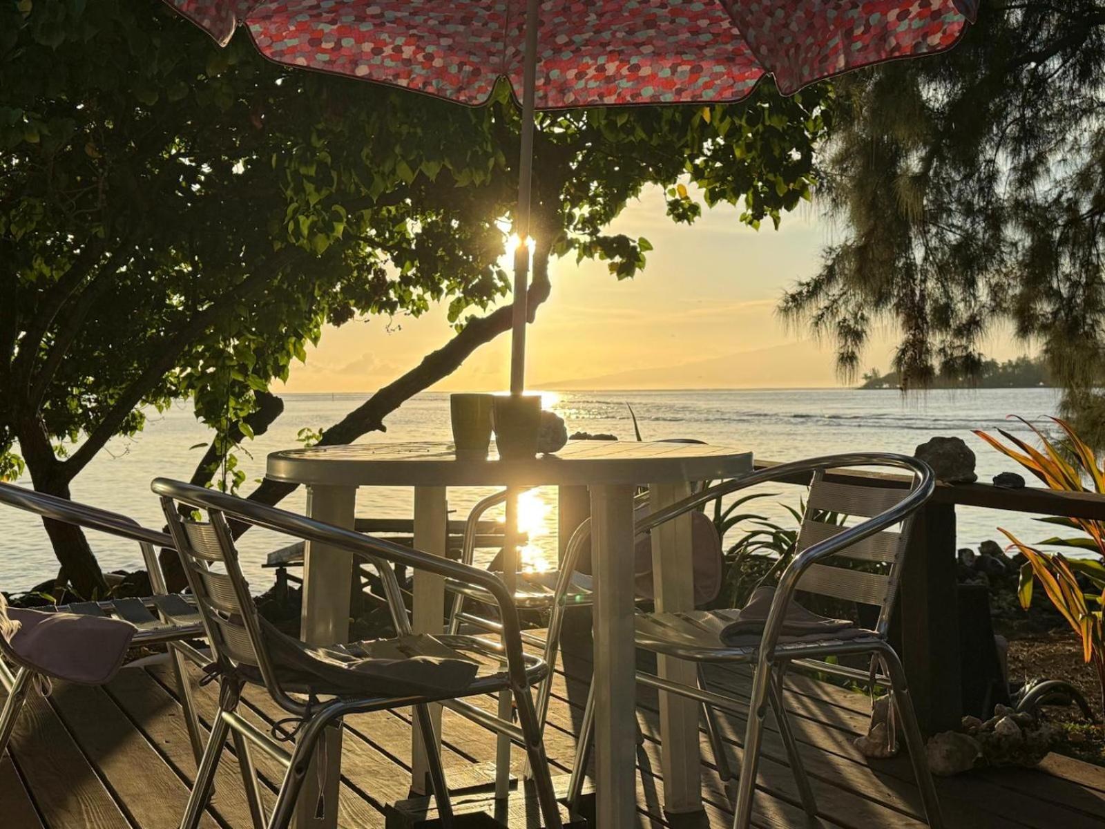 Bungalow Vue Lagon 180 Degre, La Maison Bleue Moorea Dış mekan fotoğraf