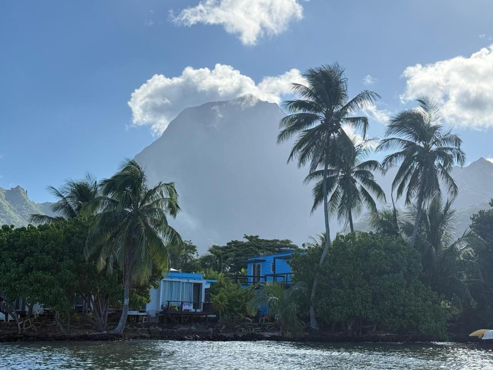 Bungalow Vue Lagon 180 Degre, La Maison Bleue Moorea Dış mekan fotoğraf