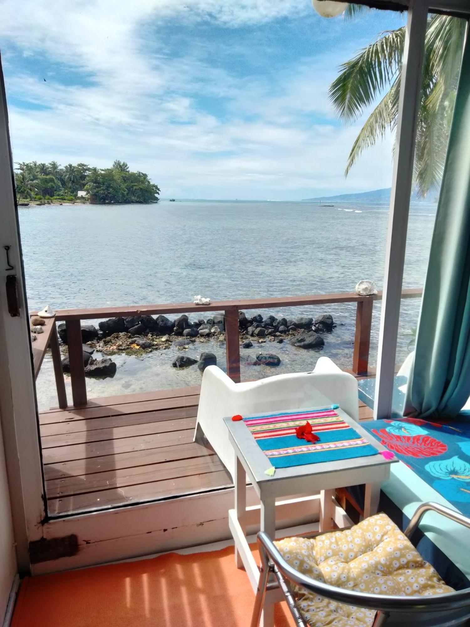 Bungalow Vue Lagon 180 Degre, La Maison Bleue Moorea Dış mekan fotoğraf
